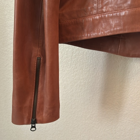🤎ABLE Maha Leather Jacket ~ Whiskey ~ Small - Picture 11 of 16